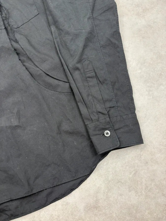 SS2022 Comme des Garçons Black Cut Signature Shirt AOlDhNq 8