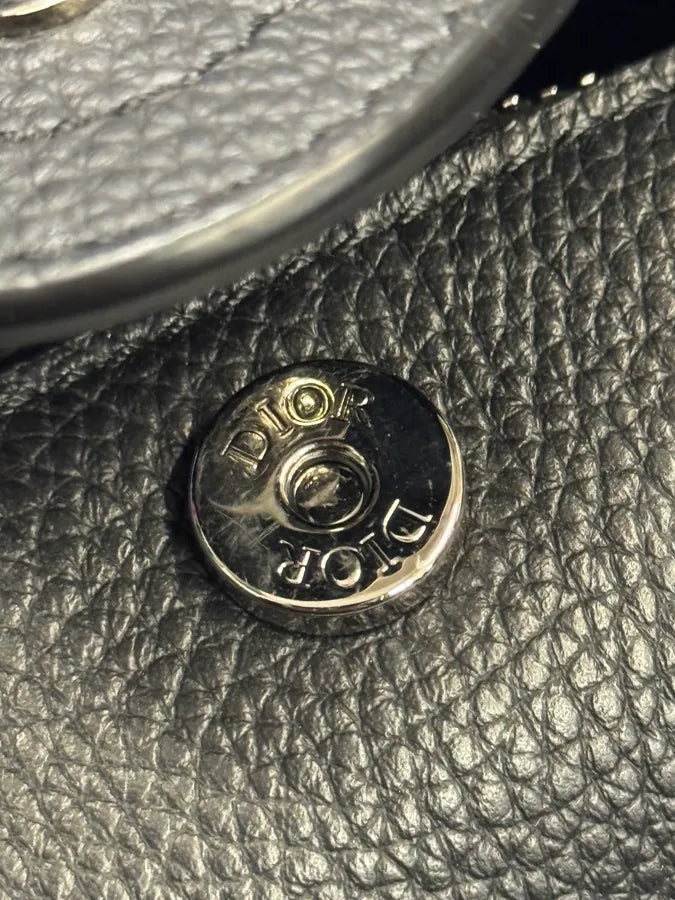 SS2022 Dior CACTUS JACK Saddle Lingot 22 Black Leather Bag hMuyUGG 14