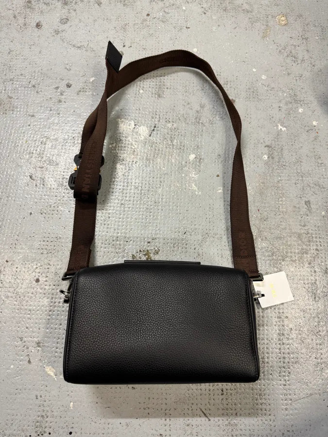 SS2022 Dior CACTUS JACK Saddle Lingot 22 Black Leather Bag hMuyUGG 9