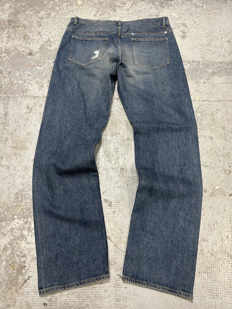 SS2022 Givenchy Faded Regular Denim Jeans by Matthew Williams (L) svzvacW 1