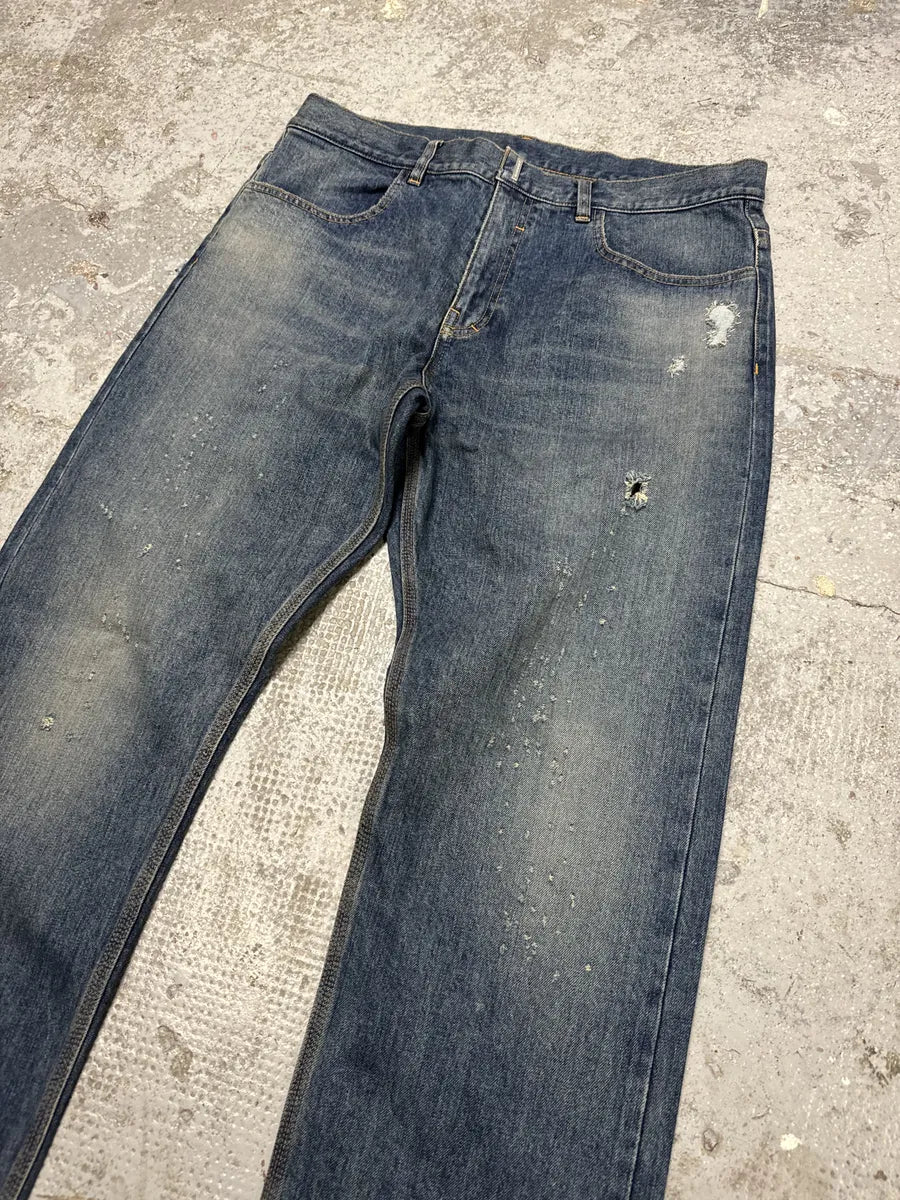 SS2022 Givenchy Faded Regular Denim Jeans by Matthew Williams (L) svzvacW 3