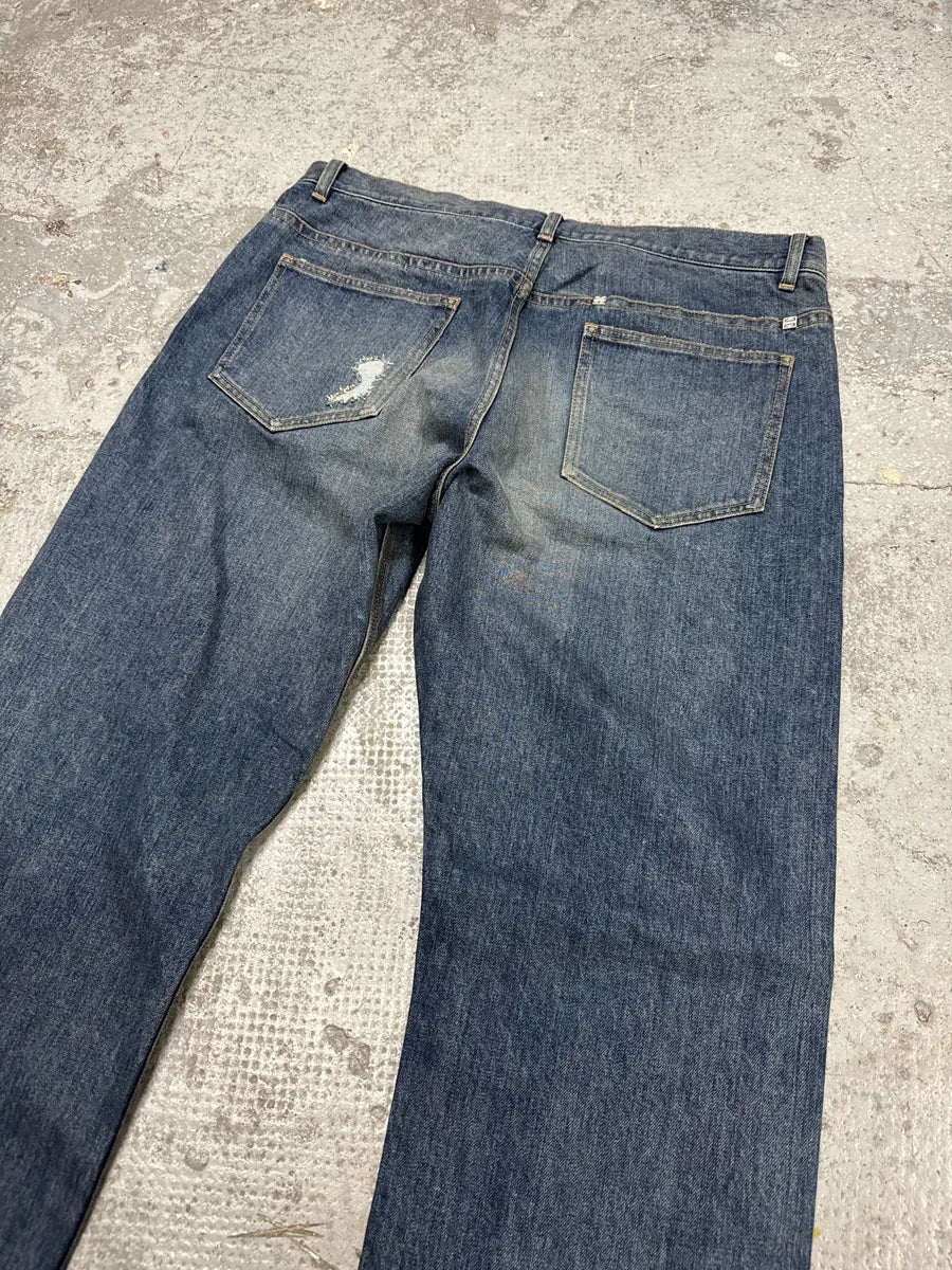 SS2022 Givenchy Faded Regular Denim Jeans by Matthew Williams (L) svzvacW 4