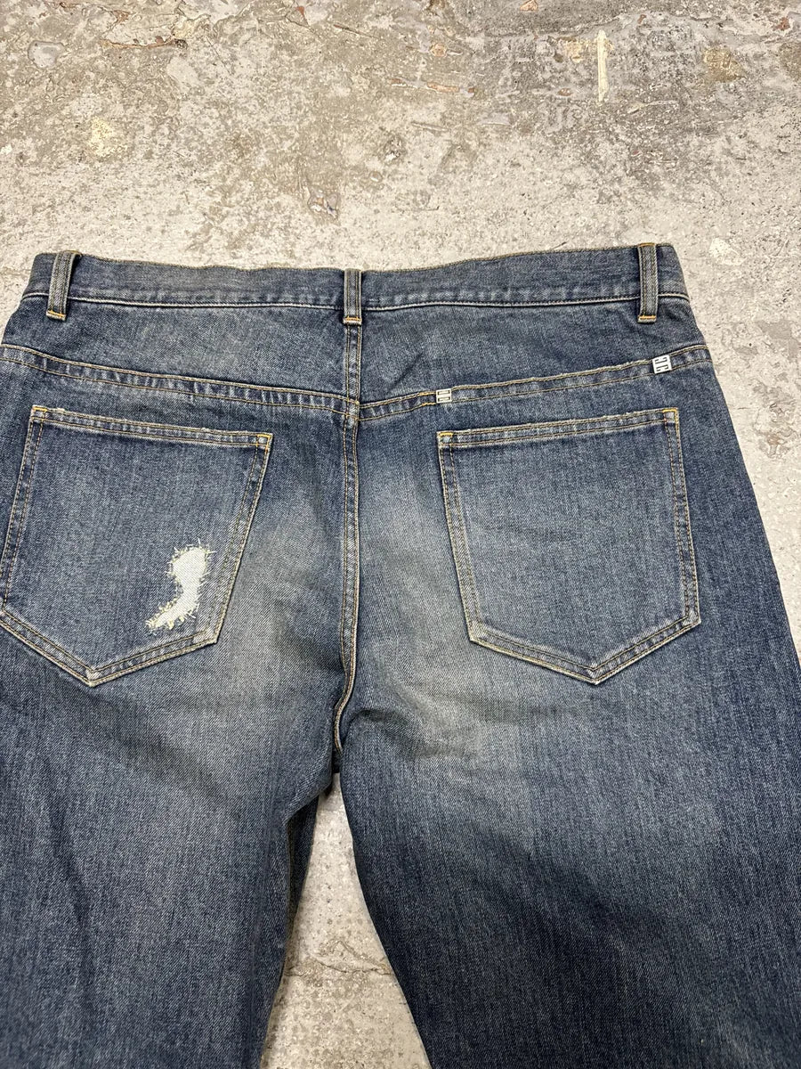 SS2022 Givenchy Faded Regular Denim Jeans by Matthew Williams (L) svzvacW 6