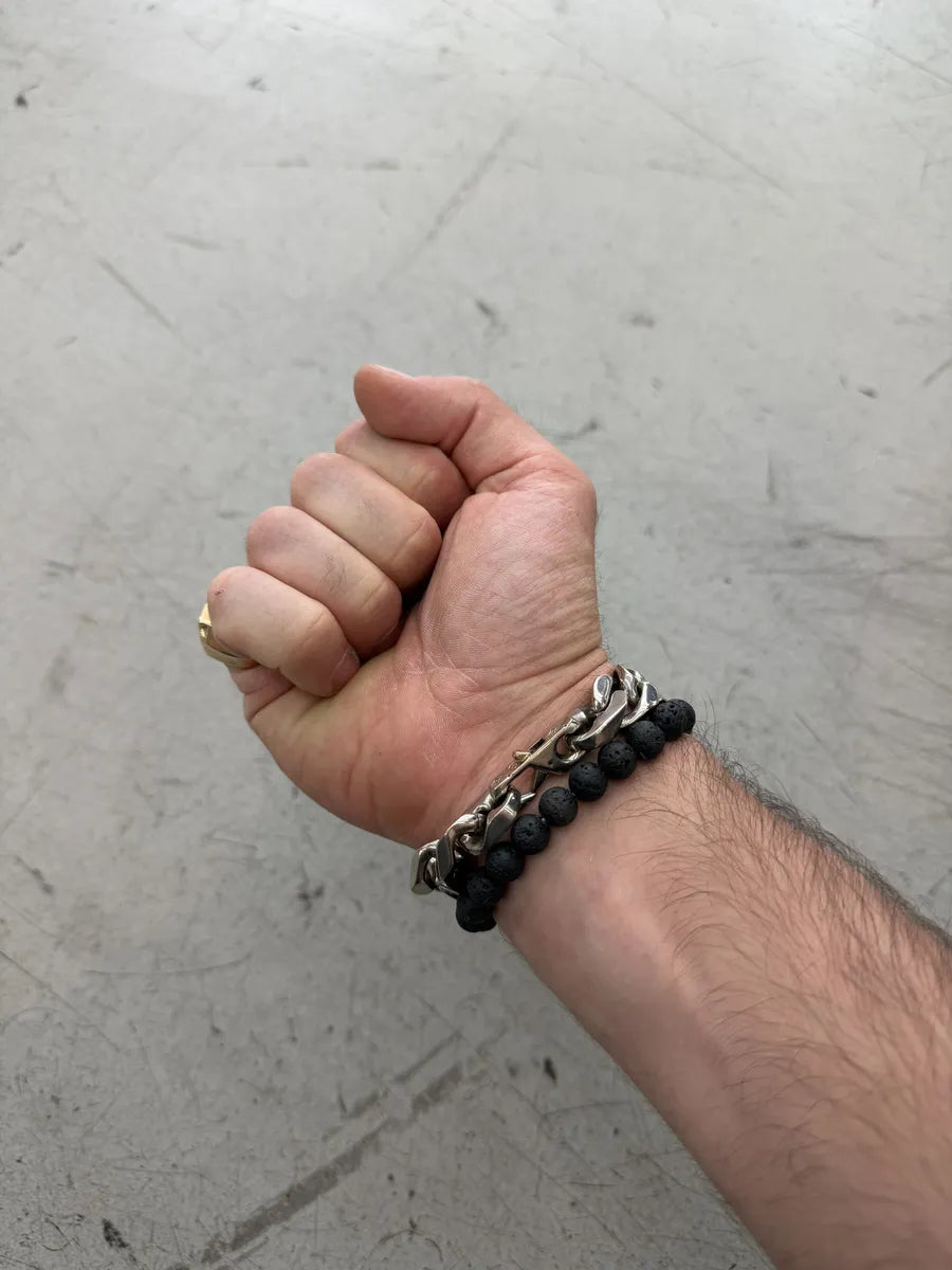 SS2022 Louis Vuitton Grey Chain Link Bracelet oTfRpun 2