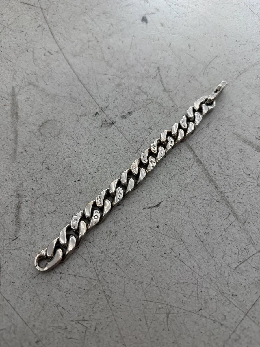 SS2022 Louis Vuitton Grey Chain Link Bracelet oTfRpun 4