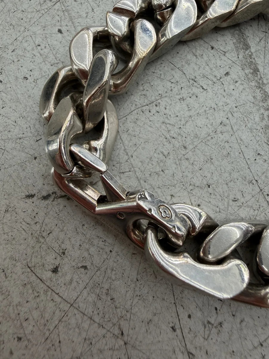 SS2022 Louis Vuitton Grey Chain Link Bracelet oTfRpun 5