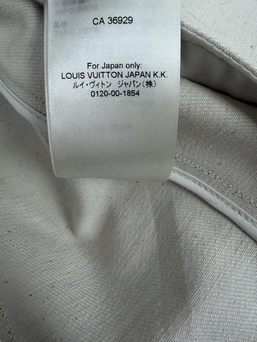 SS2022 Louis Vuitton Purple Mountain Landscape Buttoned Jacket lYOrNoA 13