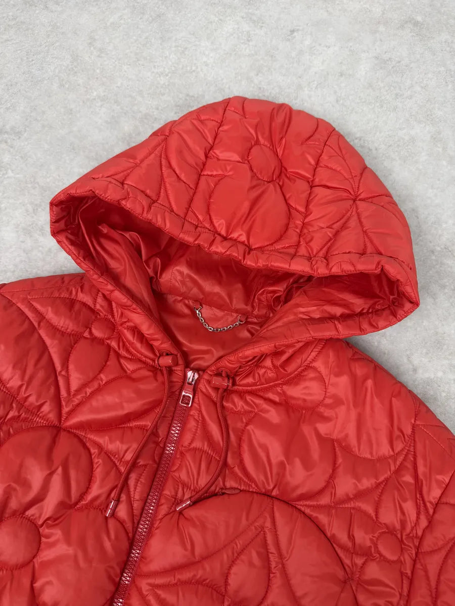 SS2022 Louis Vuitton Rio Red Hooded Puffer Jacket Wcmatlt 12