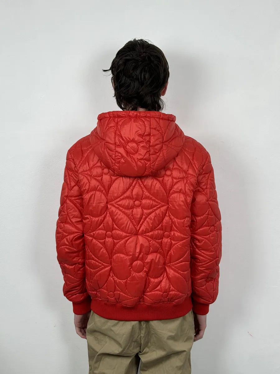 SS2022 Louis Vuitton Rio Red Hooded Puffer Jacket Wcmatlt 3