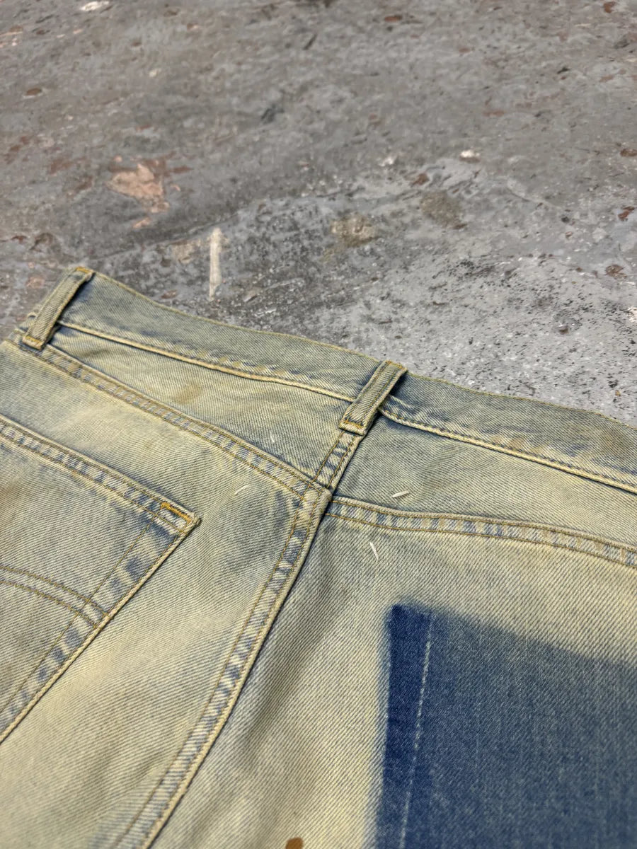 SS2022 Maison Margiela Dirty Faded Denim Jeans (M/L) KqMgMiG 12