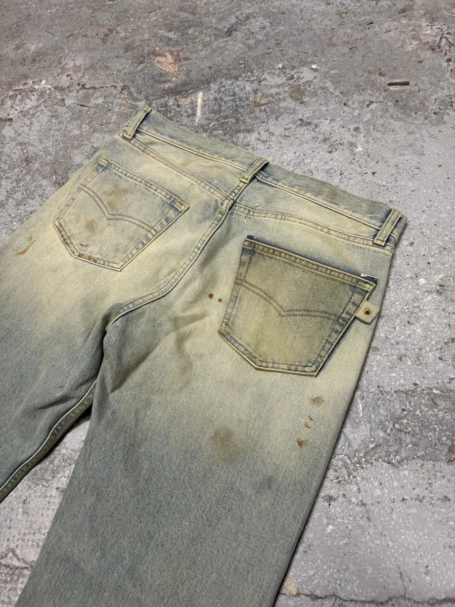 SS2022 Maison Margiela Dirty Faded Denim Jeans (M/L) KqMgMiG 14