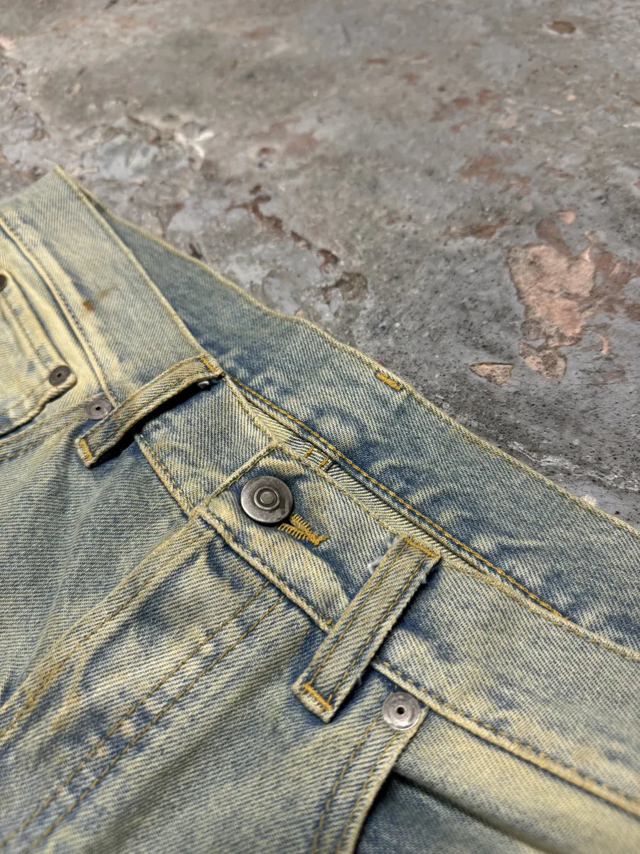 SS2022 Maison Margiela Dirty Faded Denim Jeans (M/L) KqMgMiG 6