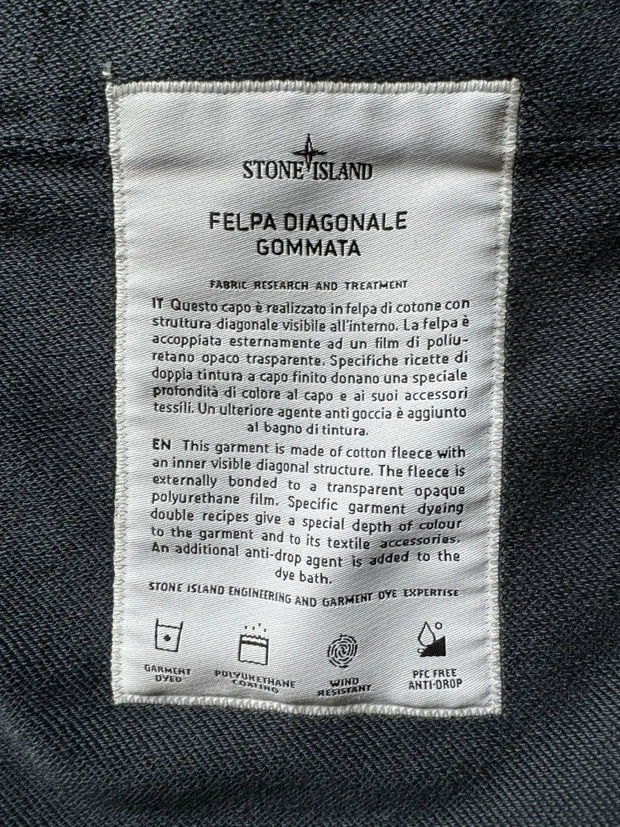 SS2022 Stone Island Diagonale Blue Dyed Vest (L) 6