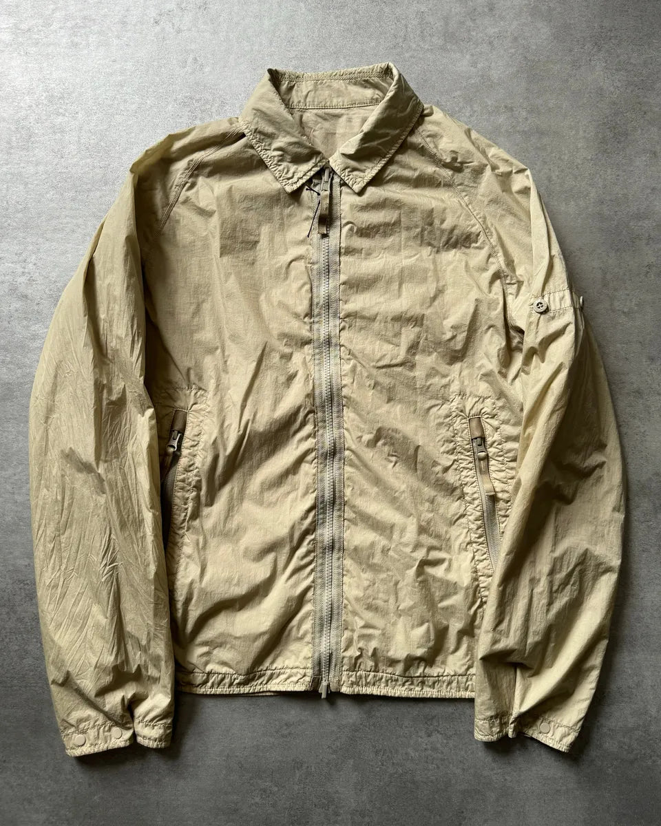 SS2022 Stone Island Ghost Reversible Beige Light Tactical Jacket (S) EYAaGlq 4