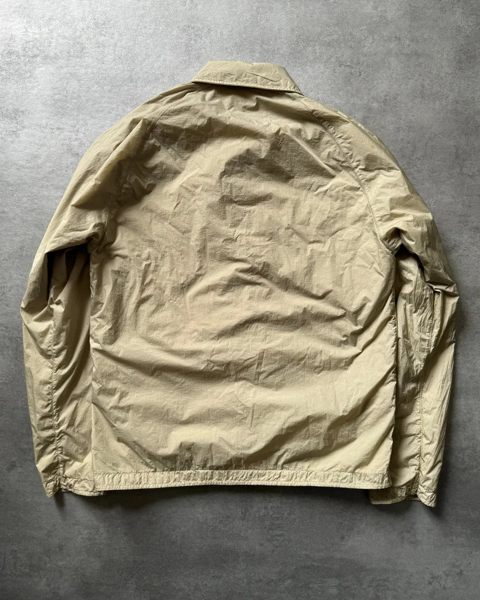 SS2022 Stone Island Ghost Reversible Beige Light Tactical Jacket (S) EYAaGlq 7