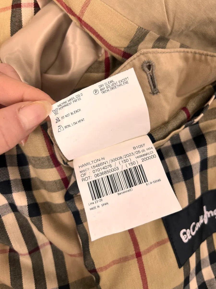 SS2023 Burberry Beige Classy Typical London Jacket aEbYUjk 11