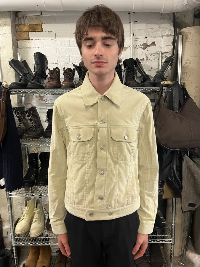 SS2023 Courreges Beige Velvet Bondage Jacket LVPhmfr 1