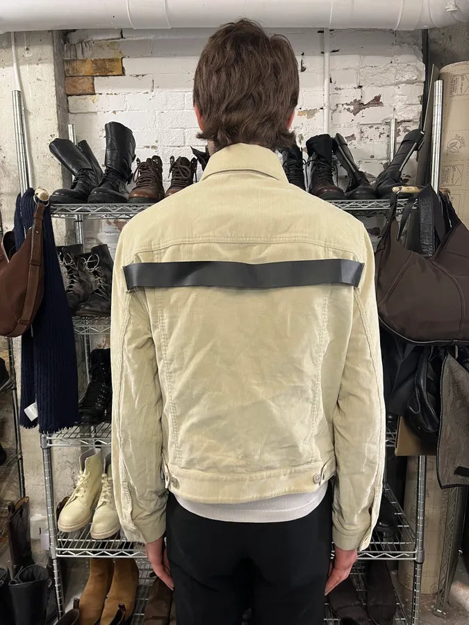 SS2023 Courreges Beige Velvet Bondage Jacket LVPhmfr 2