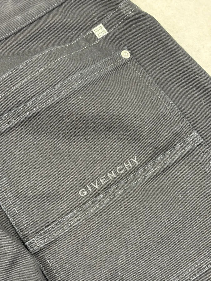 SS2023 Givenchy Black Zip Carpenter Pants by Matthew Williams EiXGbWY 10