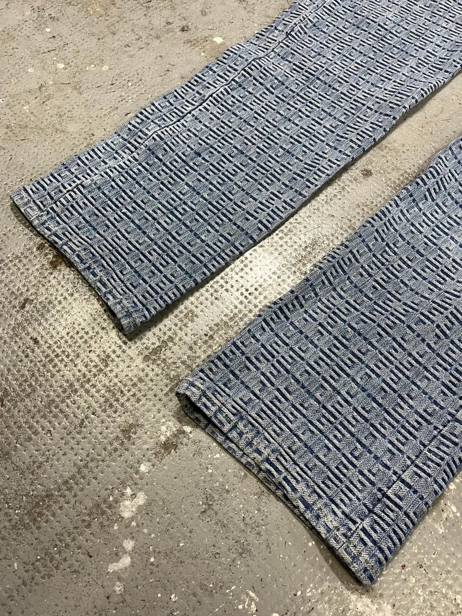 SS2023 Givenchy Blue Logo Denim Jeans yVlzGWJ 7