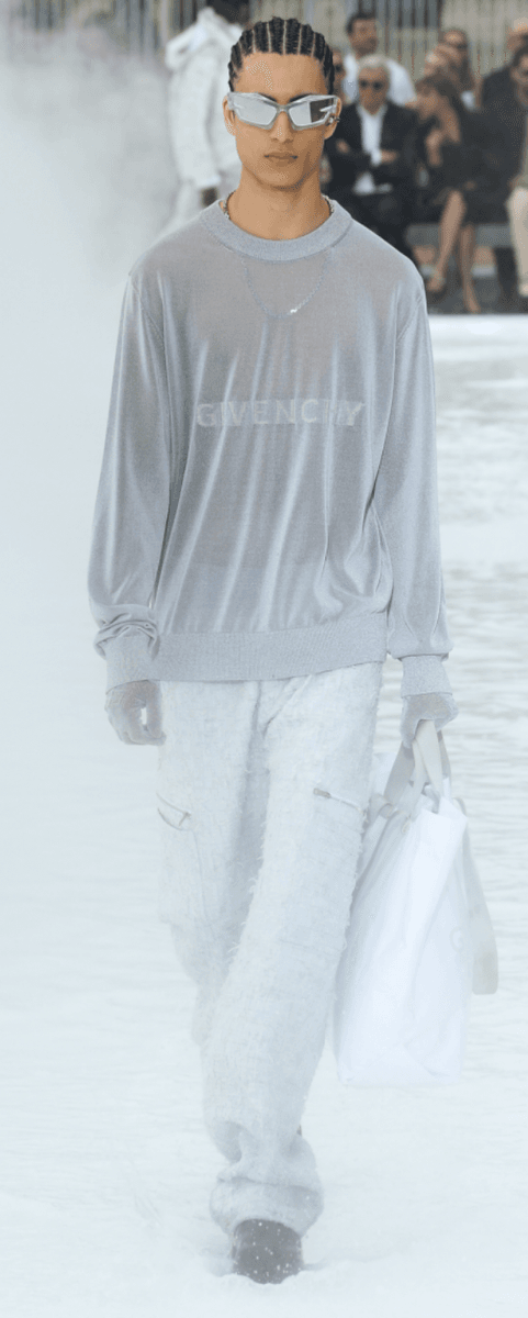 SS2023 Givenchy Camo White Distressed Cargo Pants (S/M) XGSvSfx 1