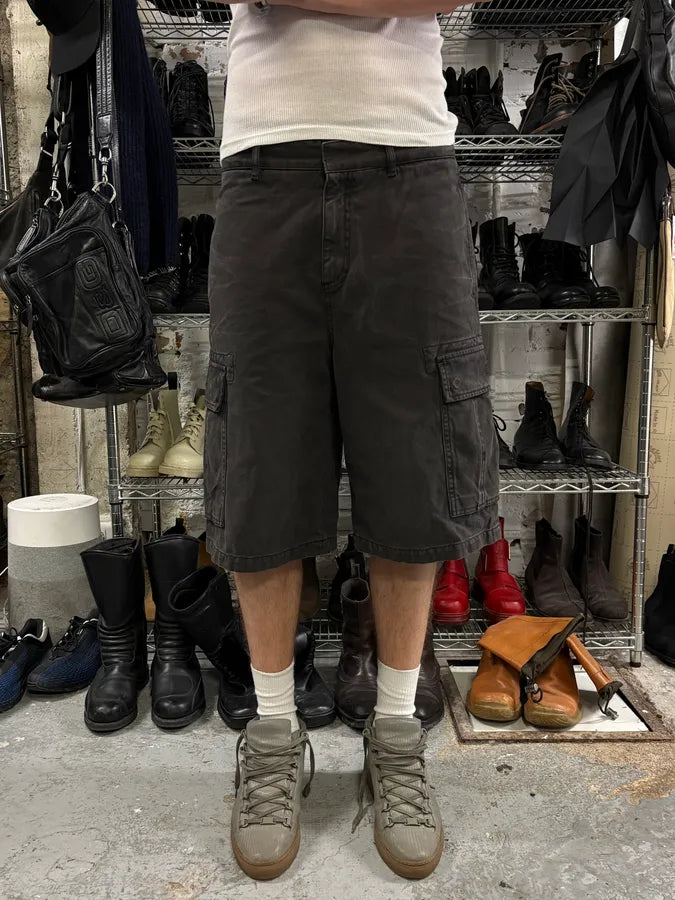 SS2023 Givenchy Cargo Grey Dark Shorts (M) BWALjSi 1