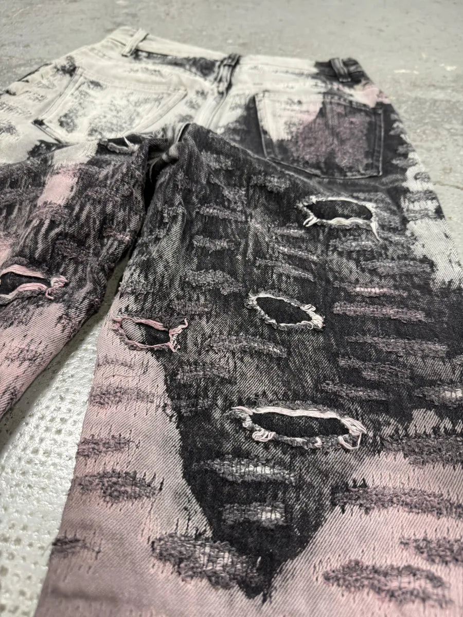 SS2023 Givenchy Cotton Italian Distressed Denim Jeans pRuaXgH 2