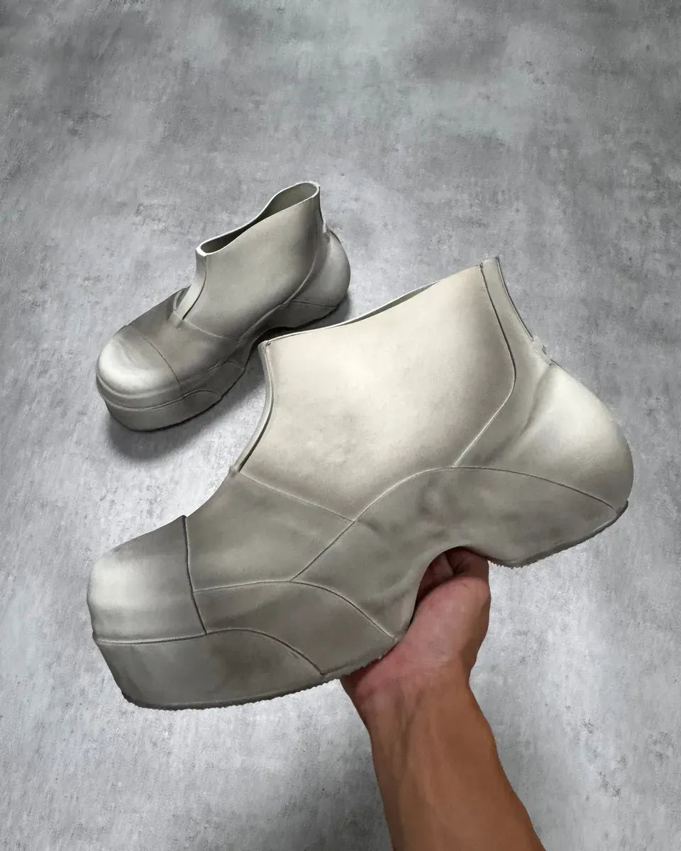 SS2023 Givenchy Dust Show Rubber Rain Low Boots MXqaFBb 0