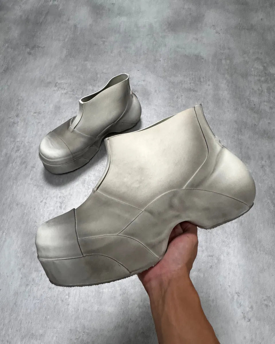 SS2023 Givenchy Dust Show Rubber Rain Low Boots MXqaFBb 0