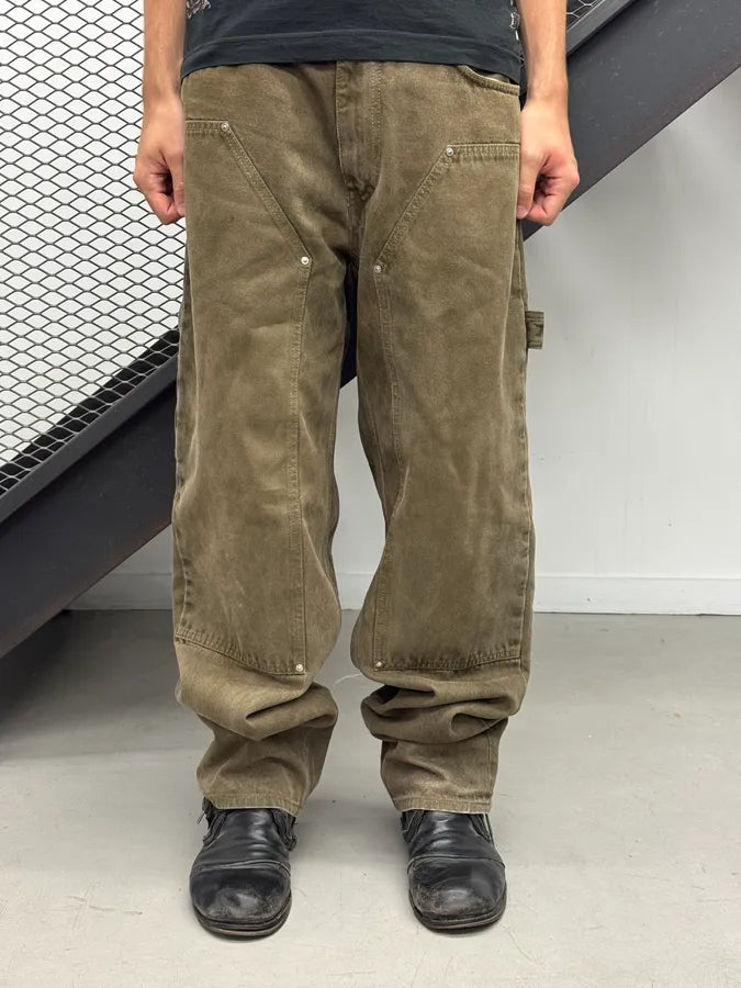 SS2023 Givenchy Green Carpenter Jeans by Matthew Williams qyrepsi 0