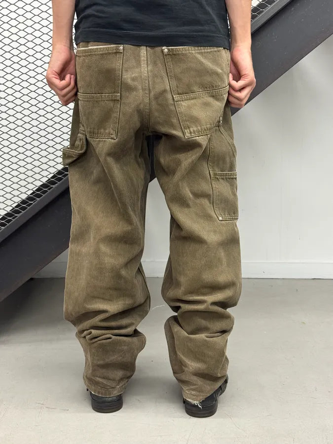 SS2023 Givenchy Green Carpenter Jeans by Matthew Williams qyrepsi 1