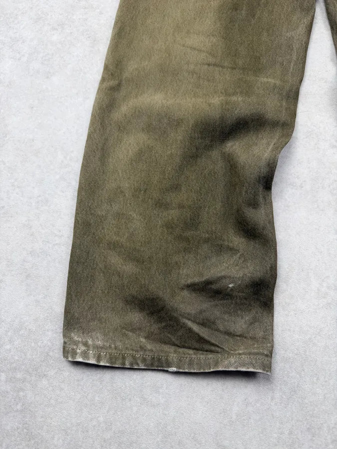SS2023 Givenchy Green Carpenter Jeans by Matthew Williams qyrepsi 6