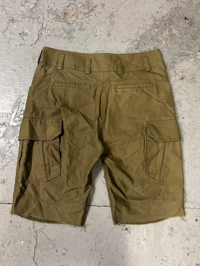 SS2023 Givenchy Olive Cargo Bermuda Shorts (L) qTfVBGW 6