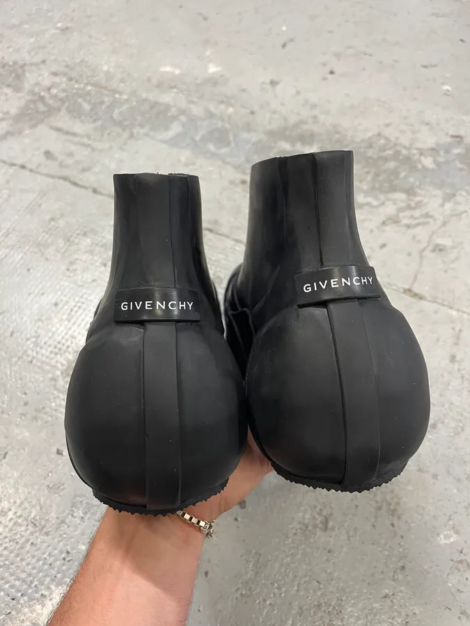 SS2023 Givenchy Show Rubber Rain Mid Boots eAxMuQh 6