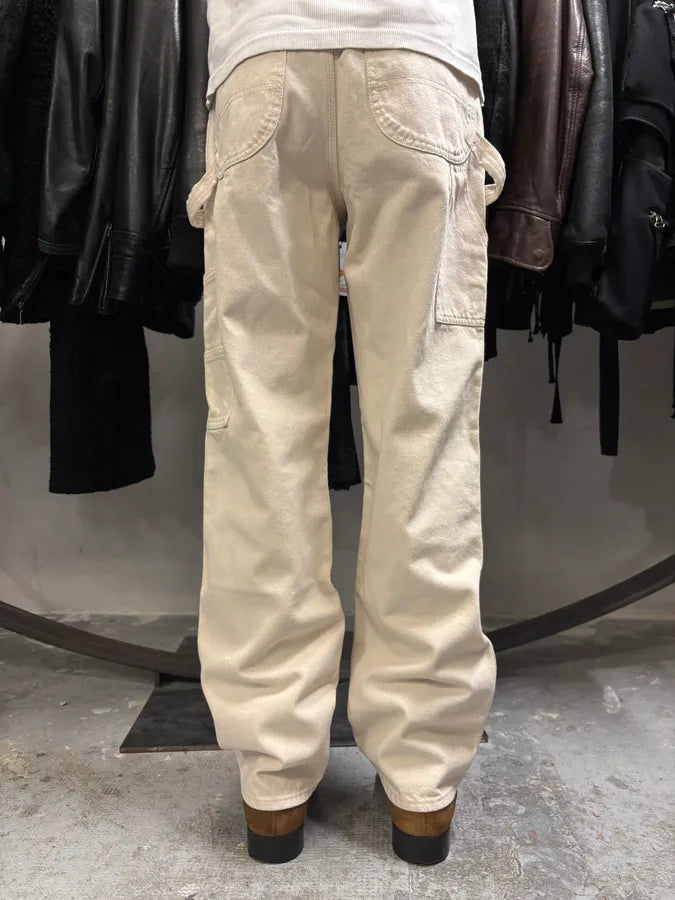 SS2023 Maison Margiela Beige Carpenter Signature Pants alyJkHK 2