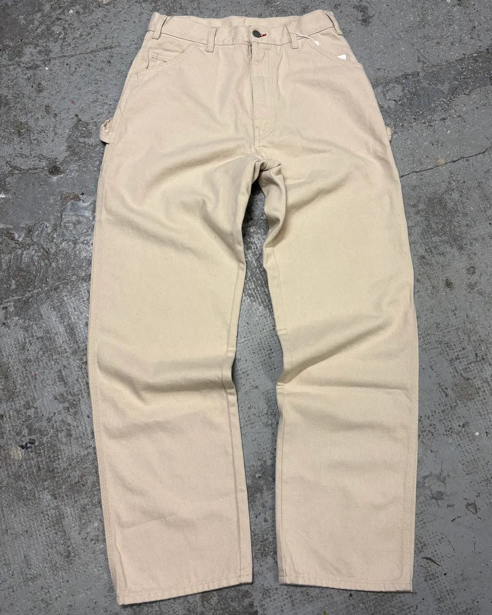 SS2023 Maison Margiela Beige Carpenter Signature Pants alyJkHK 3