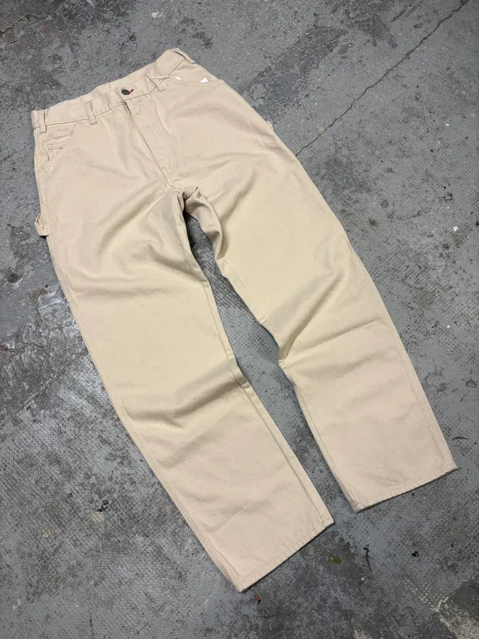 SS2023 Maison Margiela Beige Carpenter Signature Pants alyJkHK 4