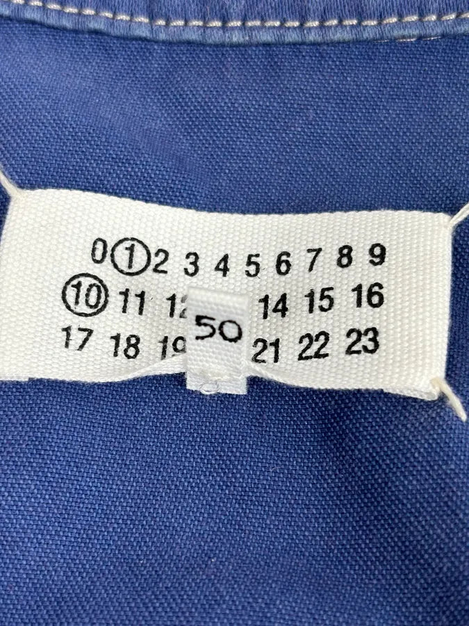 SS2023 Maison Margiela Blue Worker Trucker Jacket hJIQqts 10