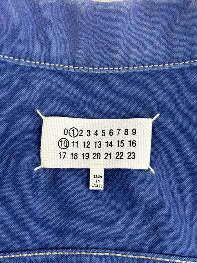 SS2023 Maison Margiela Blue Worker Trucker Jacket hJIQqts 11