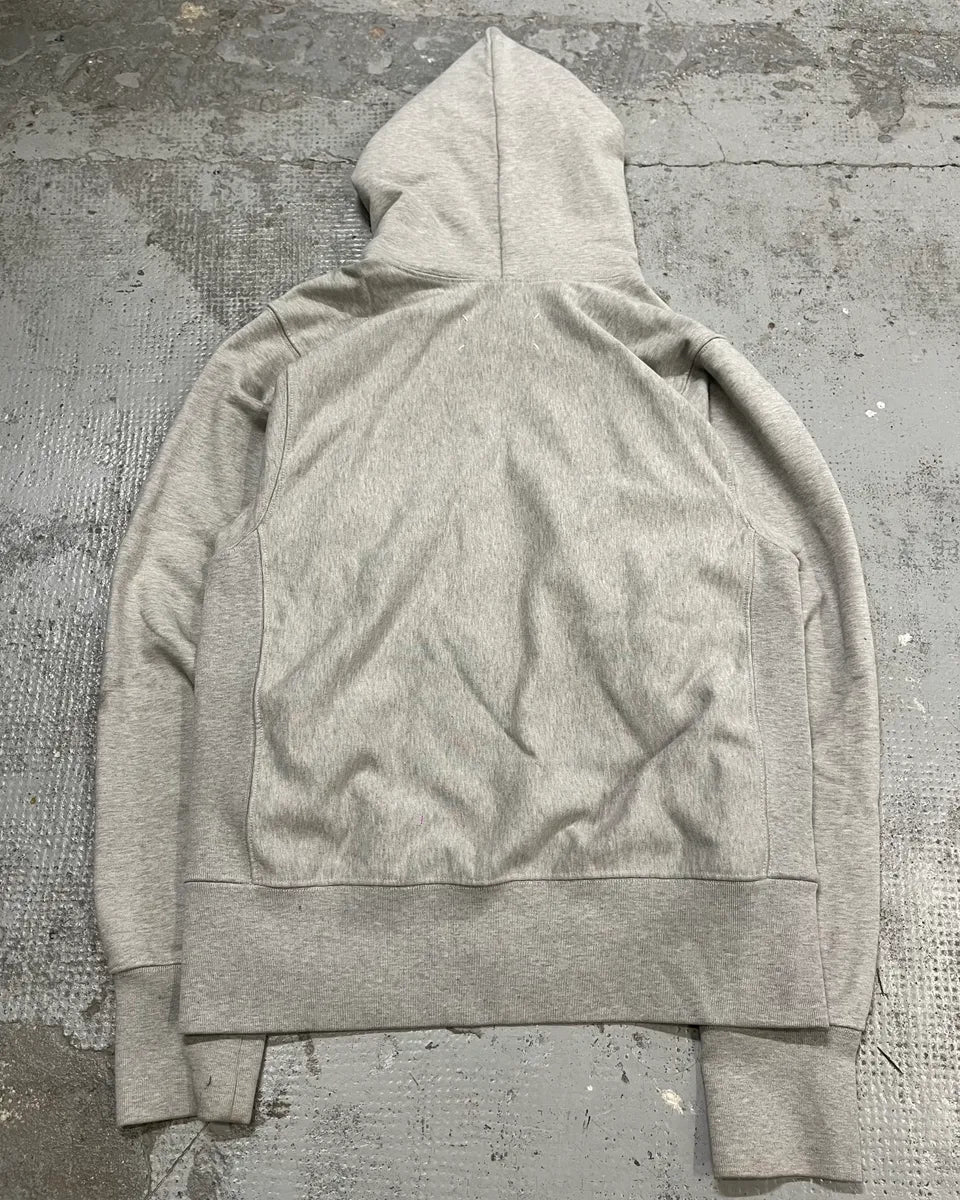 SS2023 Maison Margiela Grey Signature Zip-up Hoodie fEhtWUo 1