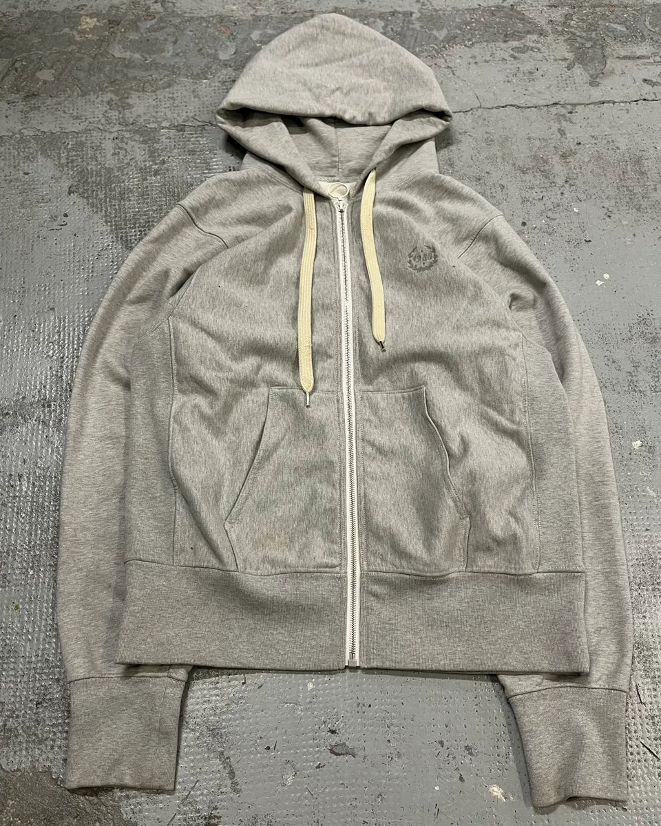 SS2023 Maison Margiela Grey Signature Zip-up Hoodie fEhtWUo 4