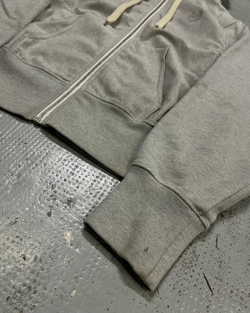 SS2023 Maison Margiela Grey Signature Zip-up Hoodie fEhtWUo 6