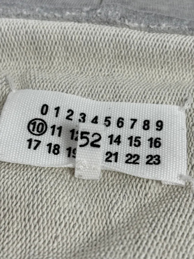 SS2023 Maison Margiela Grey Signature Zip-up Hoodie yKusDrw 12