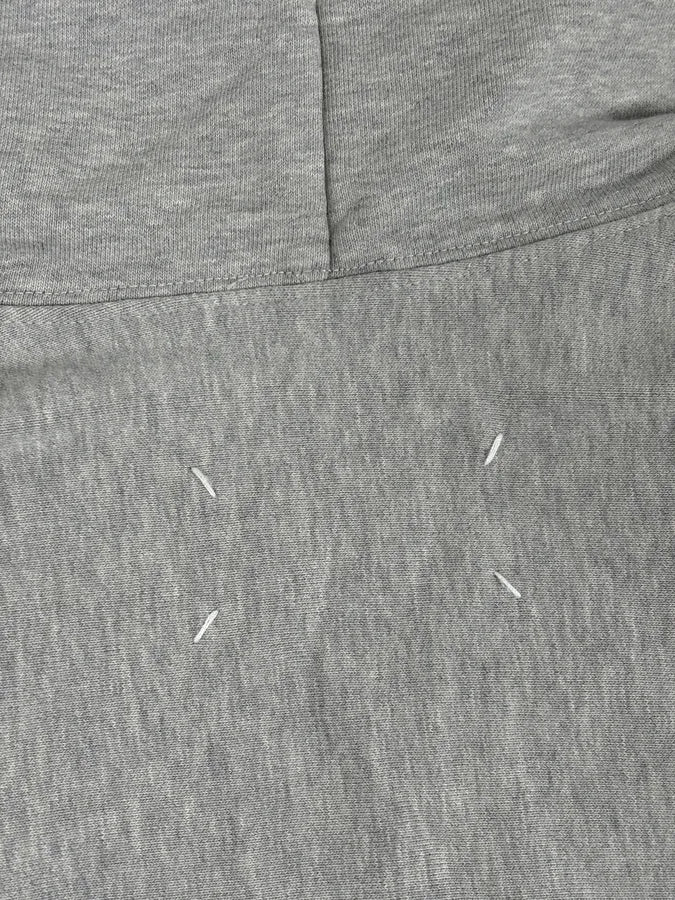 SS2023 Maison Margiela Grey Signature Zip-up Hoodie yKusDrw 13