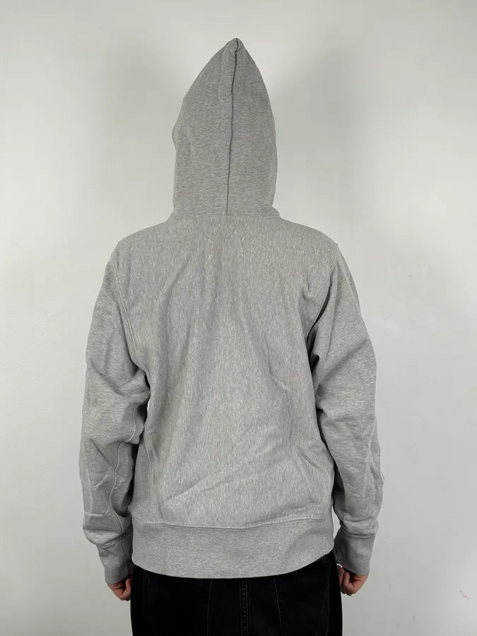 SS2023 Maison Margiela Grey Signature Zip-up Hoodie yKusDrw 2