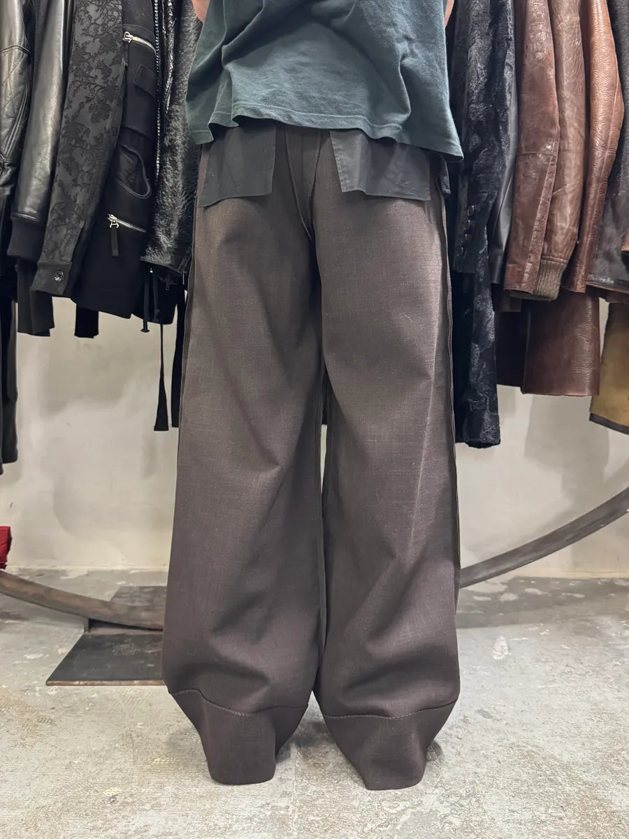 SS2023 Maison Margiela MM6 Reversed Effect Black Cozy Pants (S) 7