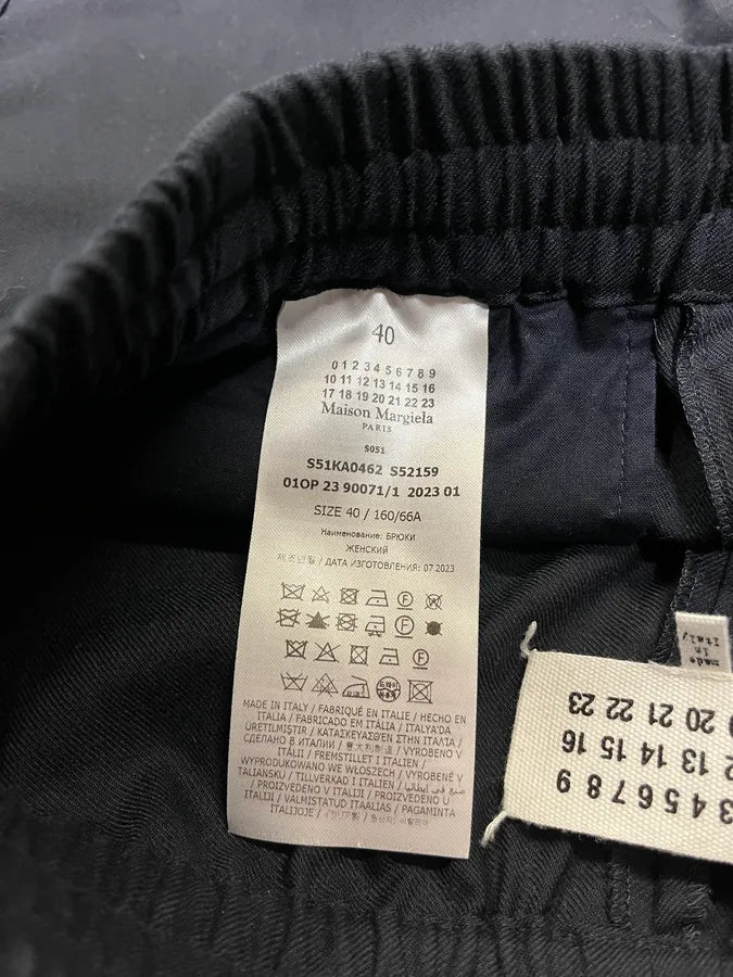 SS2023 Maison Margiela Navy Cozy Tech Joggers Pants (M/L) SSWluuH 8