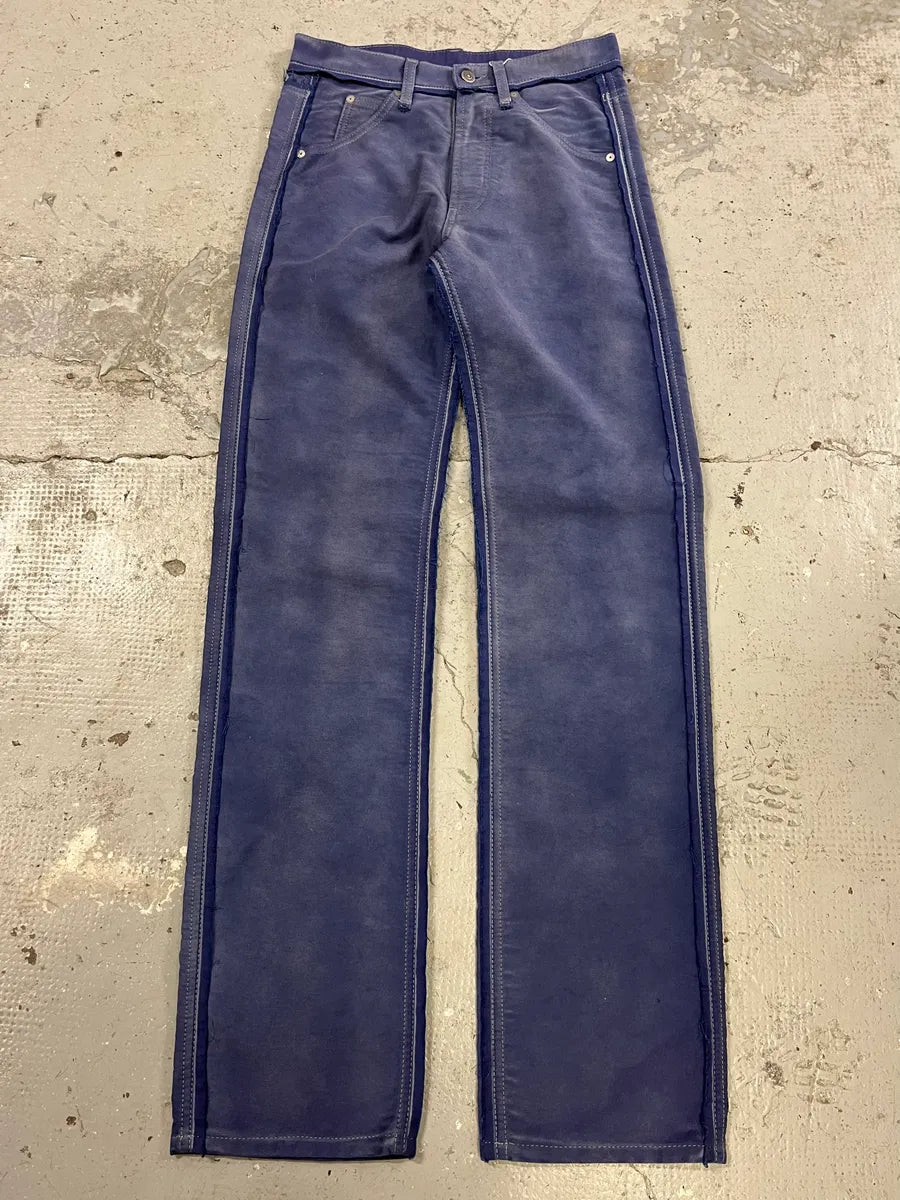 SS2023 Maison Margiela Soft Destructured Pant Blue (S/M) NDvIrPg 0