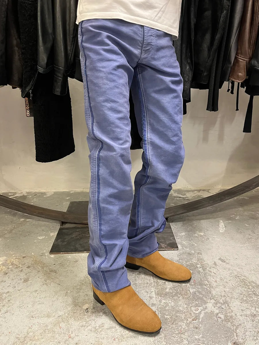 SS2023 Maison Margiela Soft Destructured Pant Blue (S/M) NDvIrPg 1