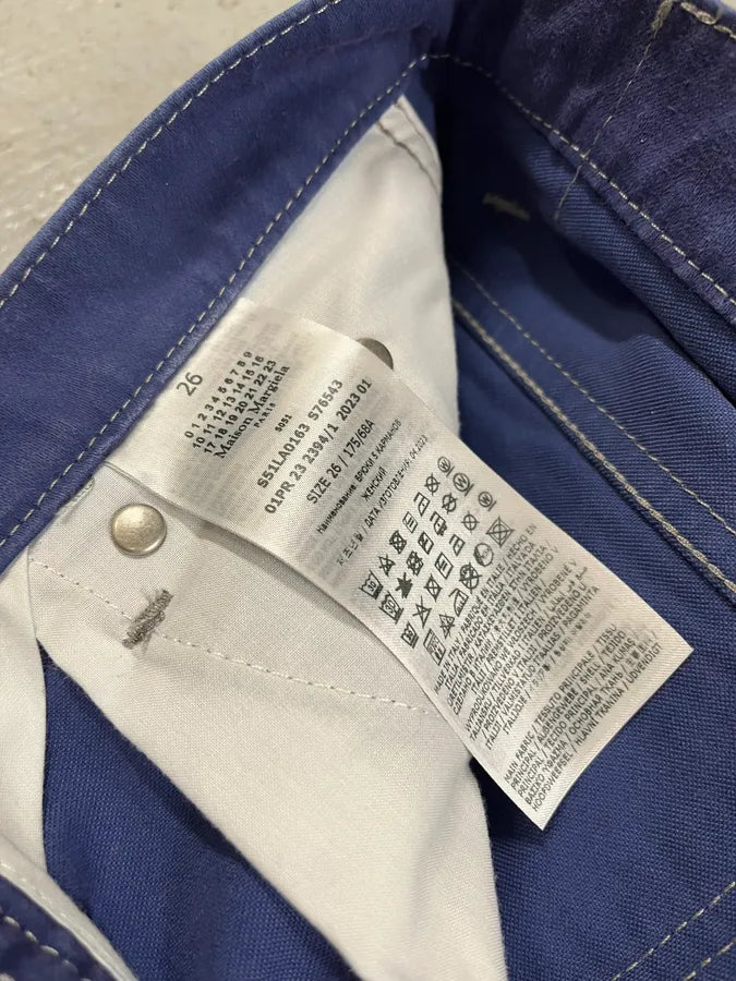 SS2023 Maison Margiela Soft Destructured Pant Blue (S/M) NDvIrPg 11